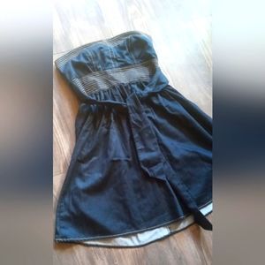 City Studios Cotton mix Tie Dress